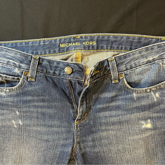 Michael Kors Men's Faded Blue Skinny Jeans - Picture 3 of 6